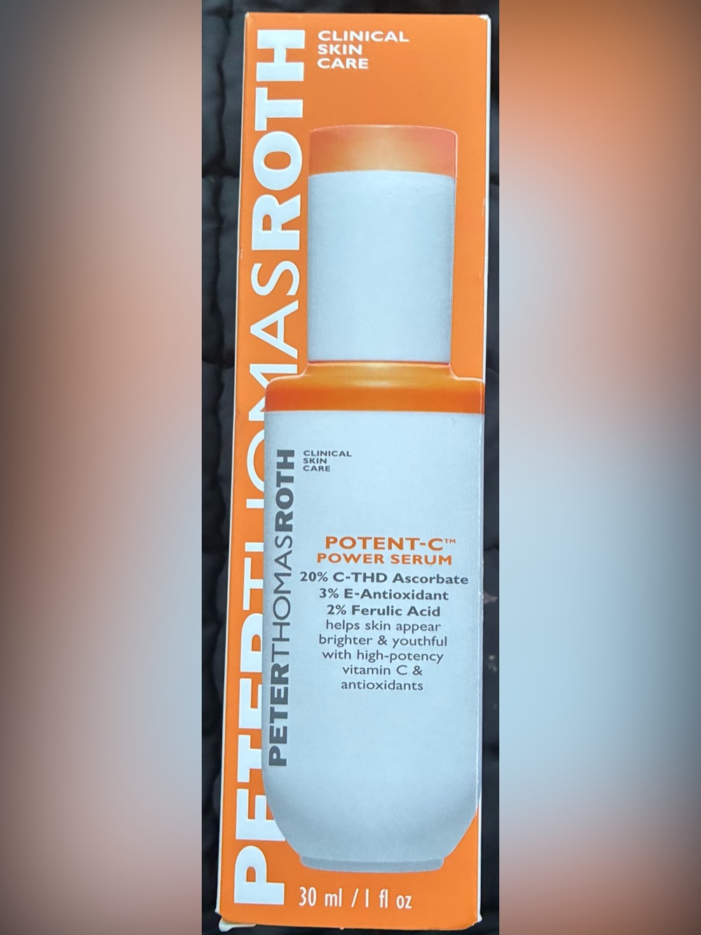 Peter Thomas Roth Potent-C Power Serum 20% Vitamin C 1 oz NEW